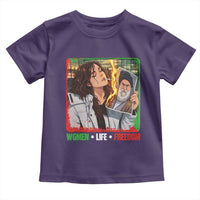 Woman Life Freedom Toddler T Shirt Free Iran Movement Gift For Iranian Women