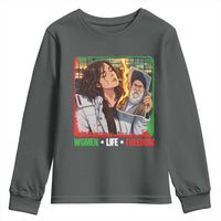 Woman Life Freedom Youth Sweatshirt Free Iran Movement Gift For Iranian Women