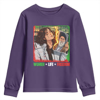 Woman Life Freedom Youth Sweatshirt Free Iran Movement Gift For Iranian Women
