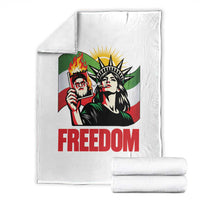 Woman Life Freedom Throw Blanket Free Iran Protest Resistance Movement