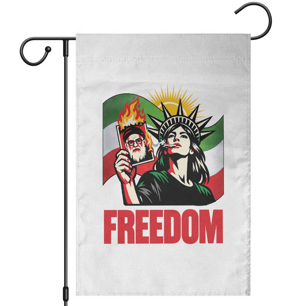 Woman Life Freedom Garden Flag Free Iran Protest Resistance Movement