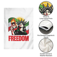 Woman Life Freedom Garden Flag Free Iran Protest Resistance Movement