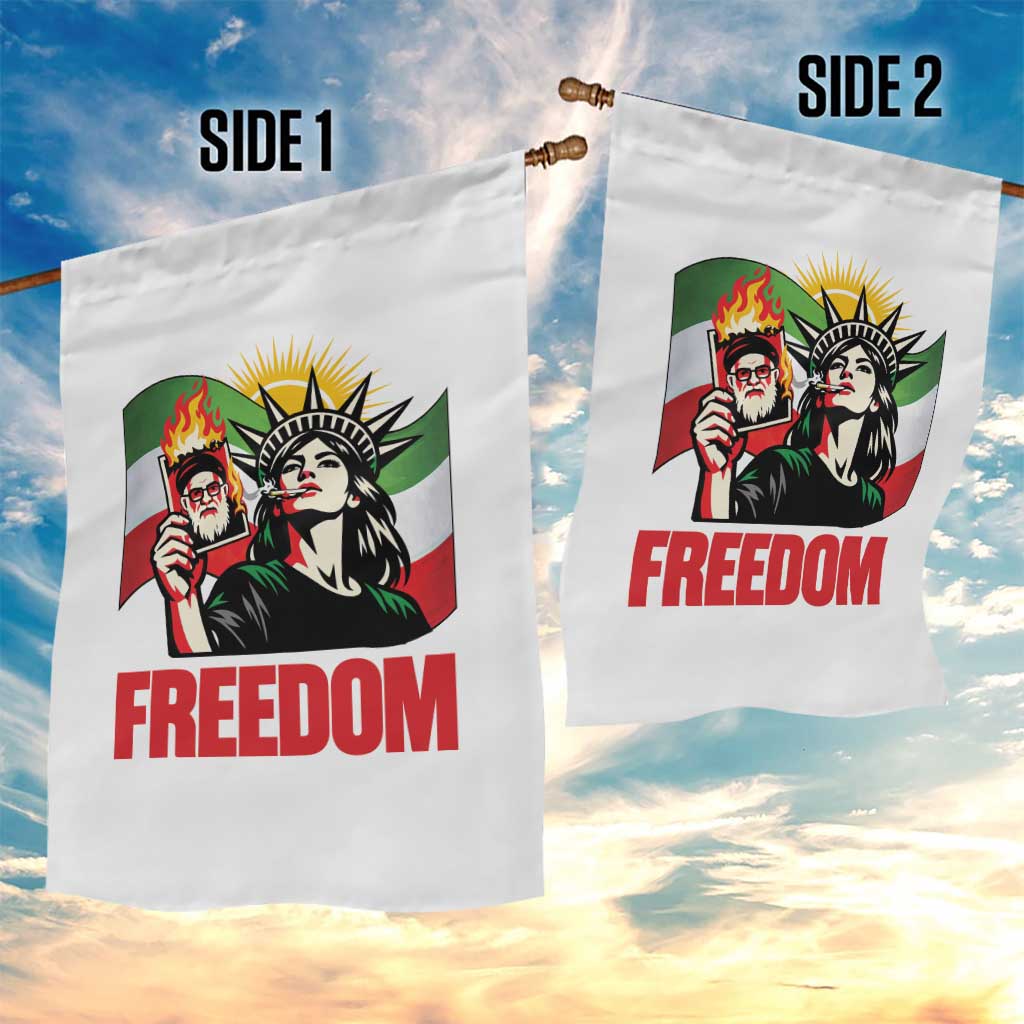 Woman Life Freedom Garden Flag Free Iran Protest Resistance Movement