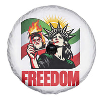 Woman Life Freedom Spare Tire Cover Free Iran Protest Resistance Movement