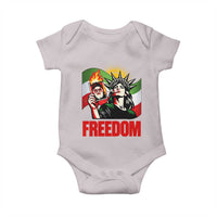 Woman Life Freedom Baby Onesie Free Iran Protest Resistance Movement