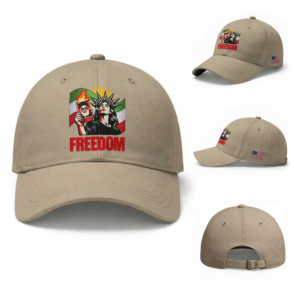 Woman Life Freedom Baseball Cap Free Iran Protest Resistance Movement