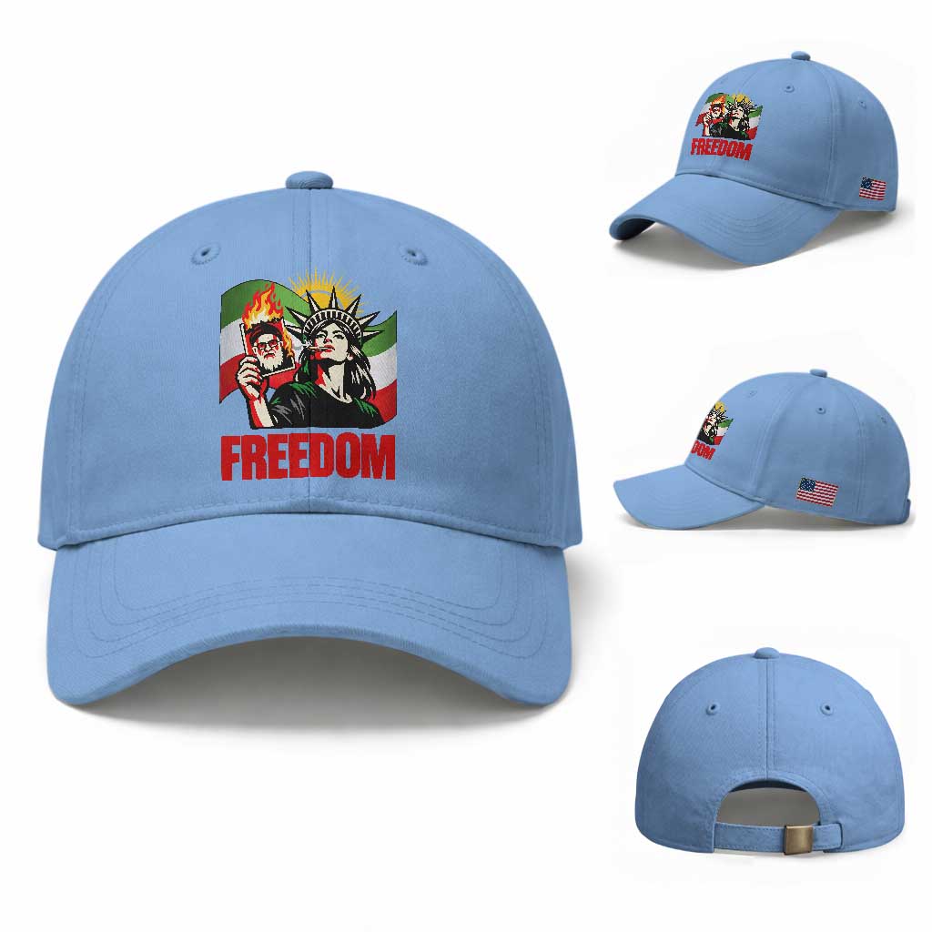 Woman Life Freedom Baseball Cap Free Iran Protest Resistance Movement