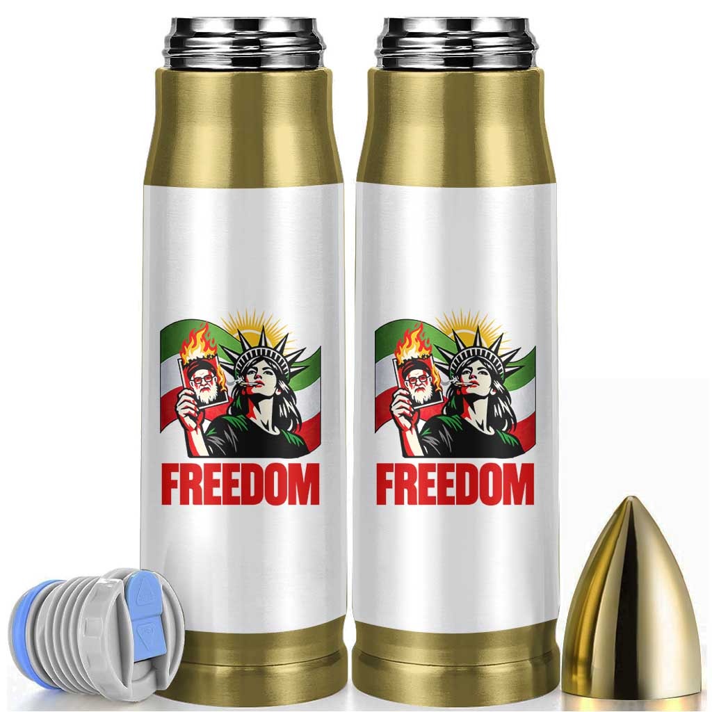 Woman Life Freedom Bullet Tumbler Free Iran Protest Resistance Movement
