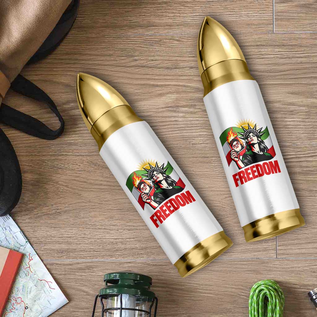 Woman Life Freedom Bullet Tumbler Free Iran Protest Resistance Movement
