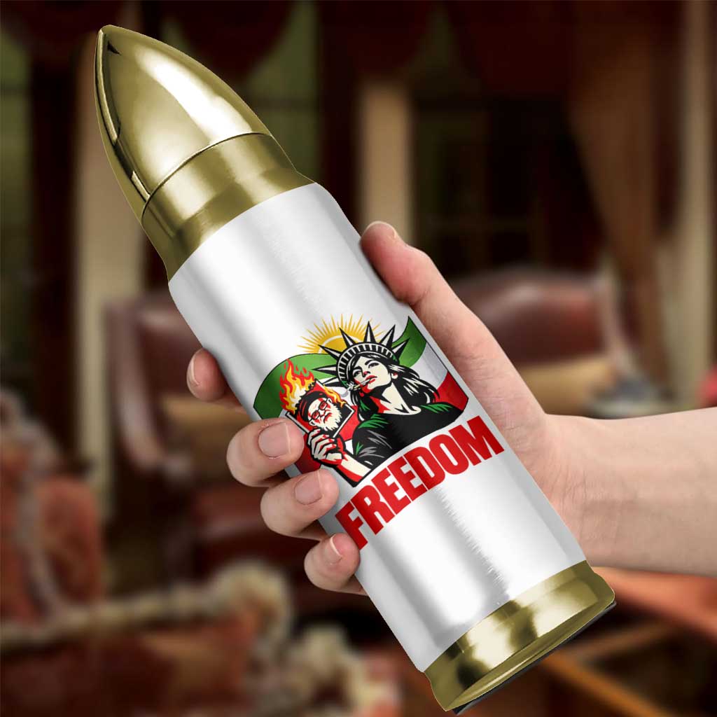 Woman Life Freedom Bullet Tumbler Free Iran Protest Resistance Movement