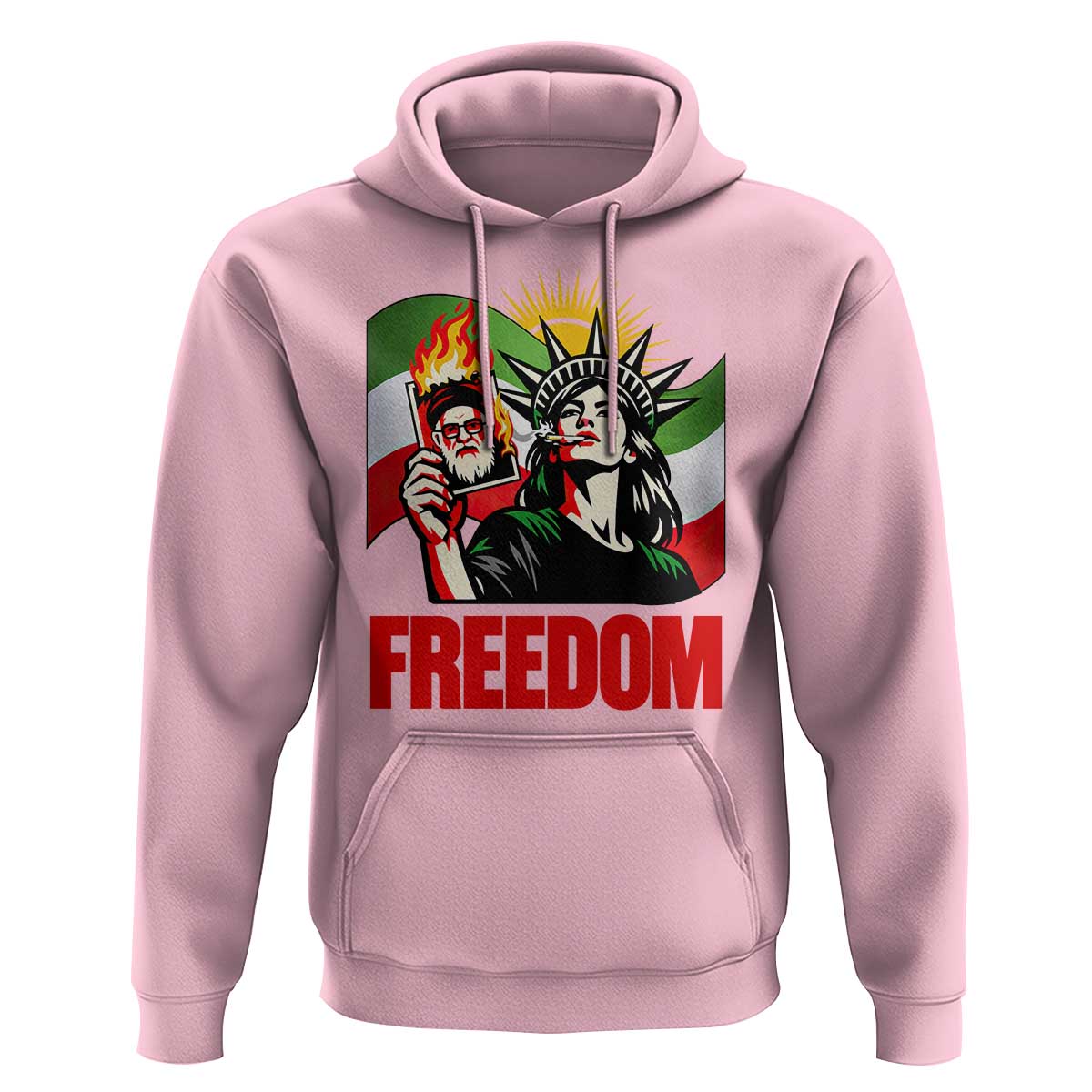 Woman Life Freedom Hoodie Free Iran Protest Resistance Movement