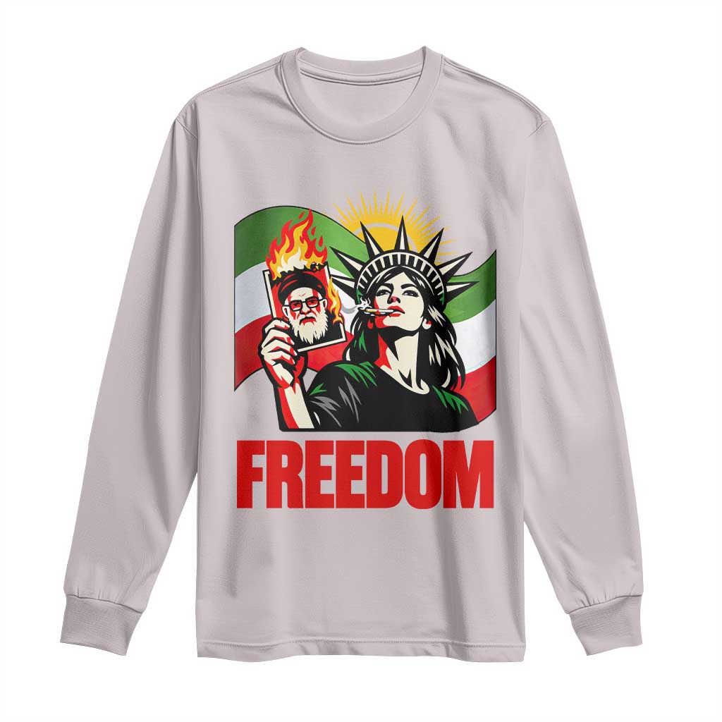 Woman Life Freedom Long Sleeve Shirt Free Iran Protest Resistance Movement