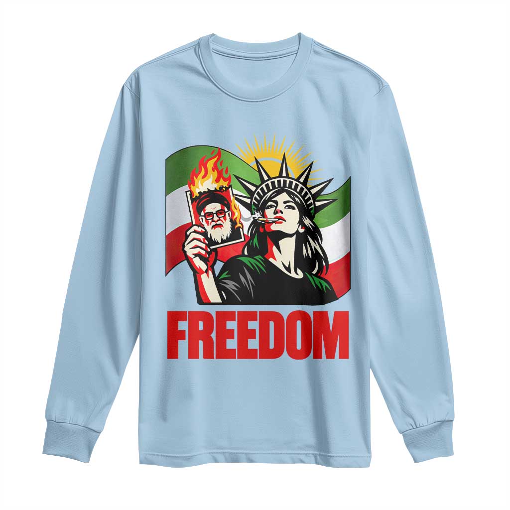 Woman Life Freedom Long Sleeve Shirt Free Iran Protest Resistance Movement