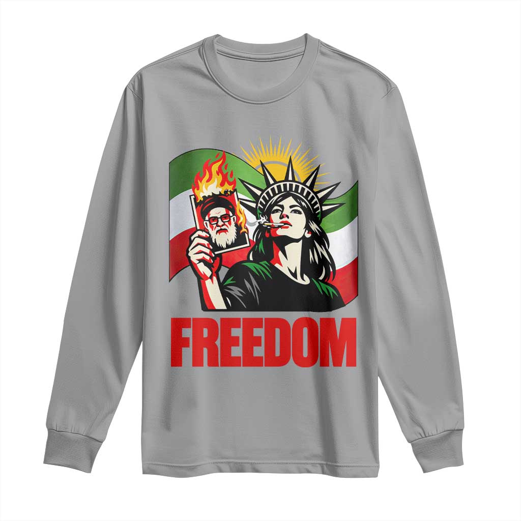 Woman Life Freedom Long Sleeve Shirt Free Iran Protest Resistance Movement