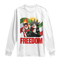 Woman Life Freedom Long Sleeve Shirt Free Iran Protest Resistance Movement