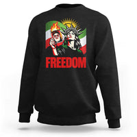 Woman Life Freedom Sweatshirt Free Iran Protest Resistance Movement