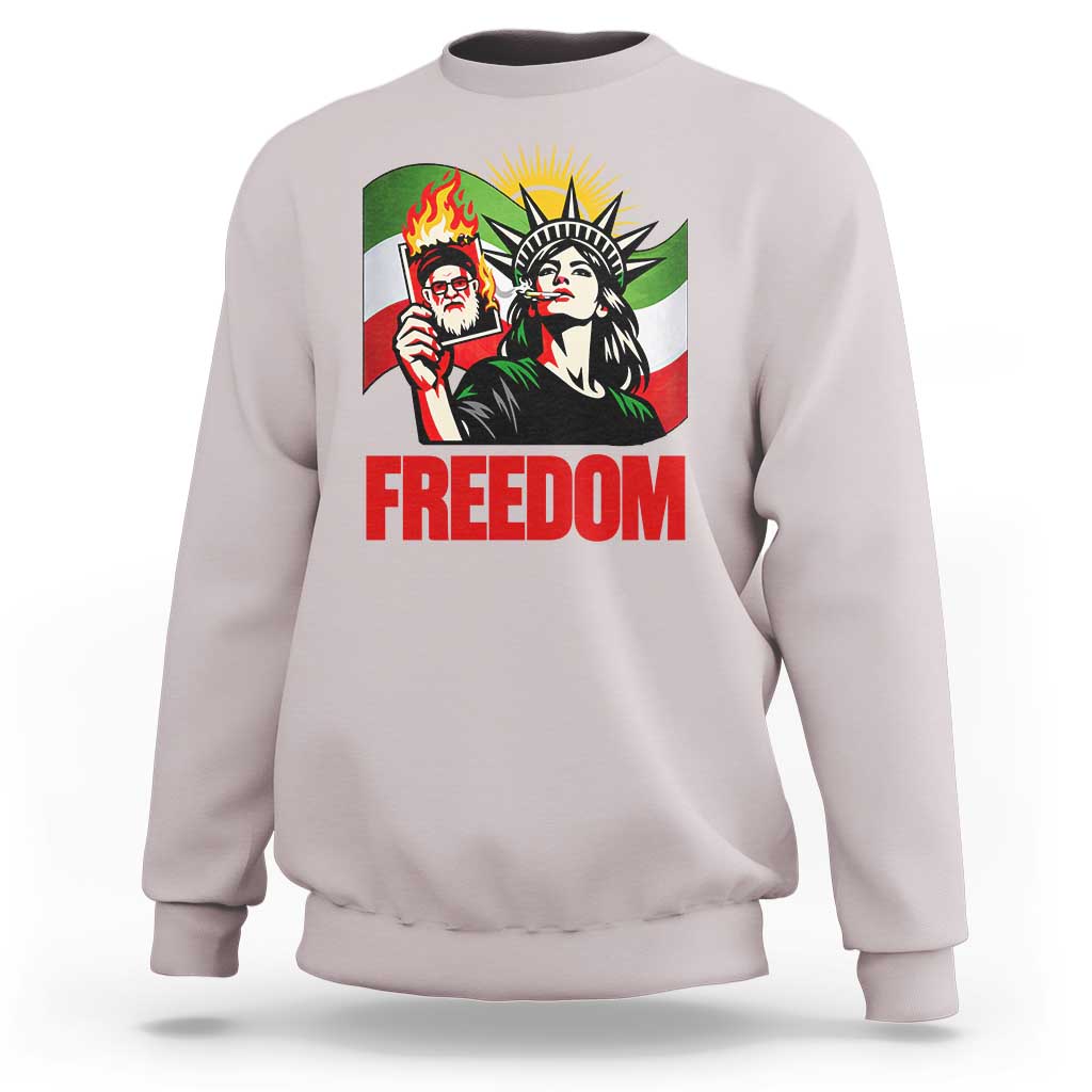 Woman Life Freedom Sweatshirt Free Iran Protest Resistance Movement