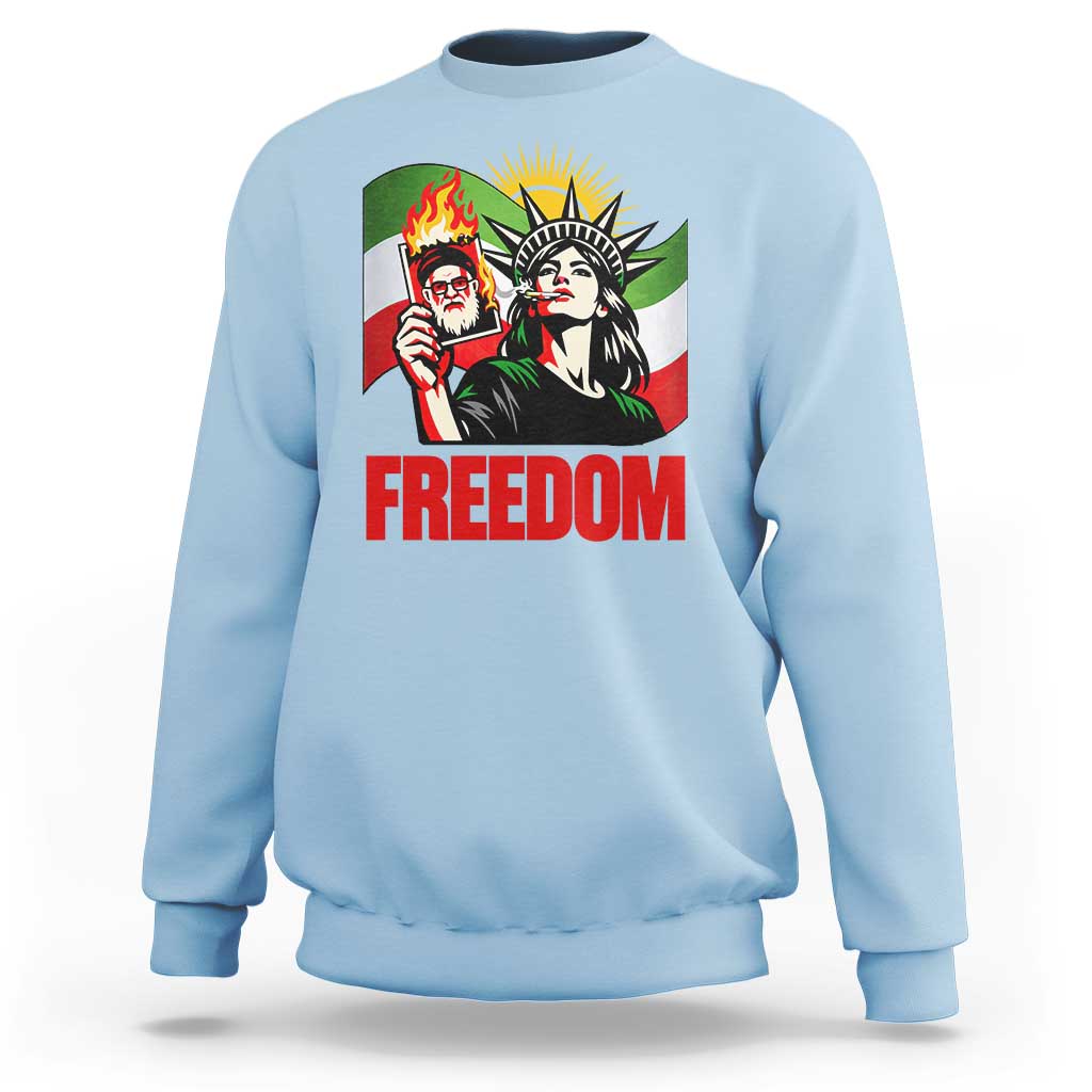 Woman Life Freedom Sweatshirt Free Iran Protest Resistance Movement