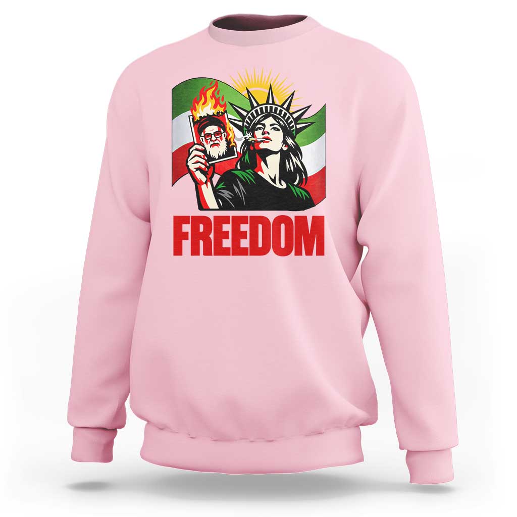 Woman Life Freedom Sweatshirt Free Iran Protest Resistance Movement