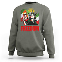 Woman Life Freedom Sweatshirt Free Iran Protest Resistance Movement