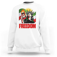 Woman Life Freedom Sweatshirt Free Iran Protest Resistance Movement