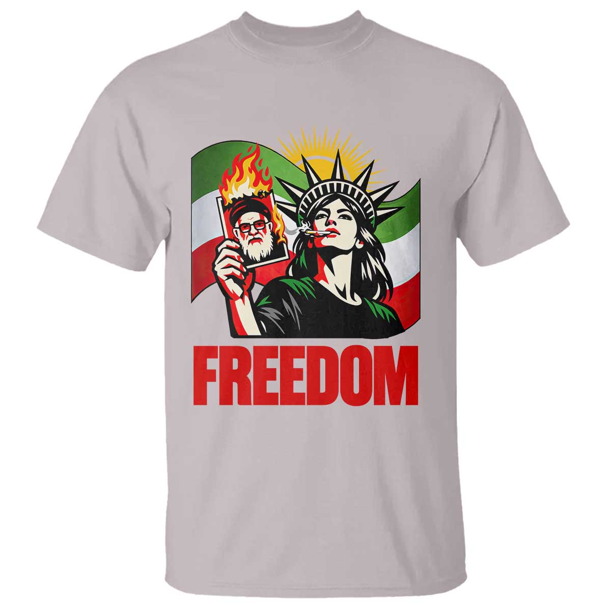 Woman Life Freedom T Shirt Free Iran Protest Resistance Movement