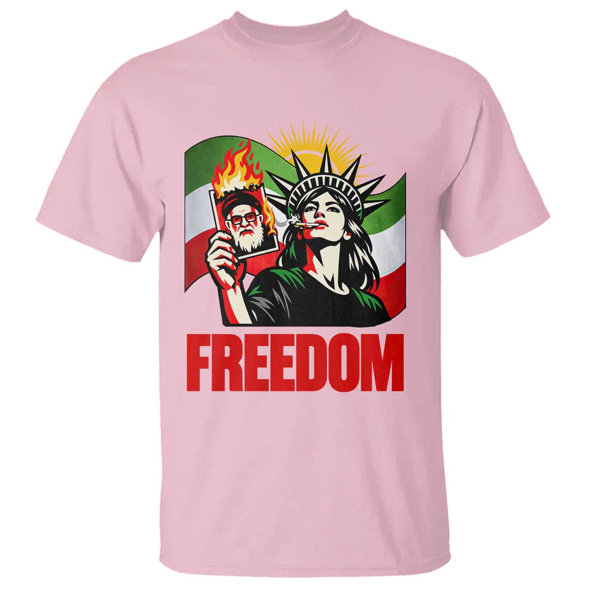 Woman Life Freedom T Shirt Free Iran Protest Resistance Movement