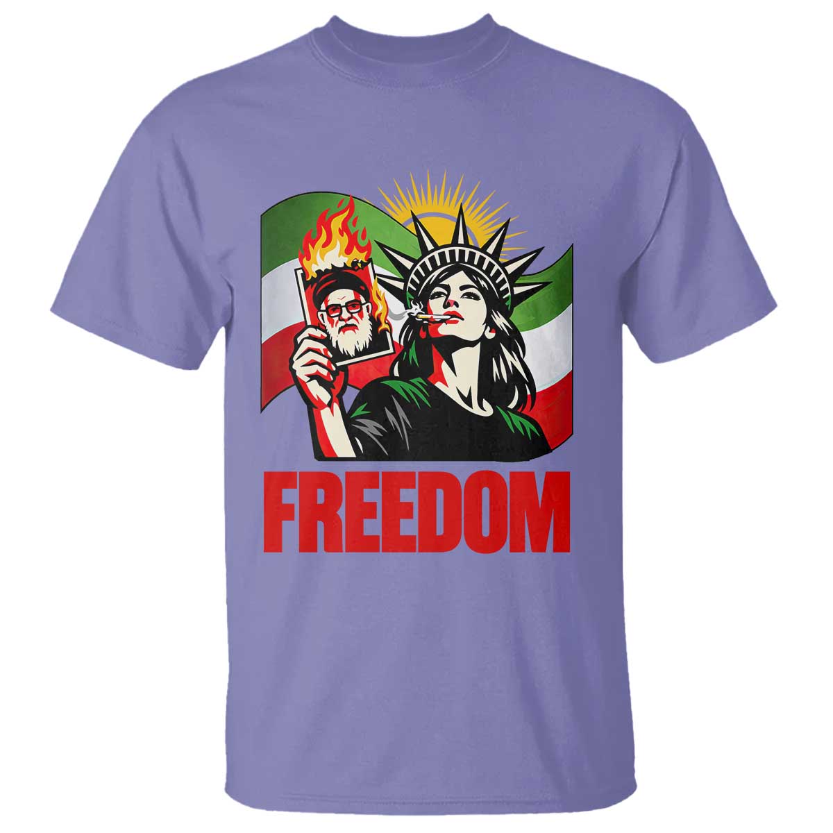 Woman Life Freedom T Shirt Free Iran Protest Resistance Movement