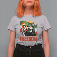Woman Life Freedom T Shirt For Women Free Iran Protest Resistance Movement