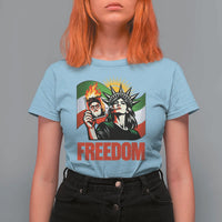 Woman Life Freedom T Shirt For Women Free Iran Protest Resistance Movement