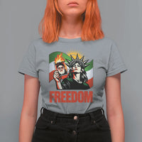 Woman Life Freedom T Shirt For Women Free Iran Protest Resistance Movement