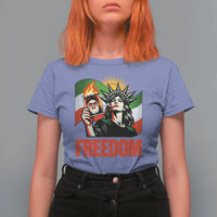Woman Life Freedom T Shirt For Women Free Iran Protest Resistance Movement