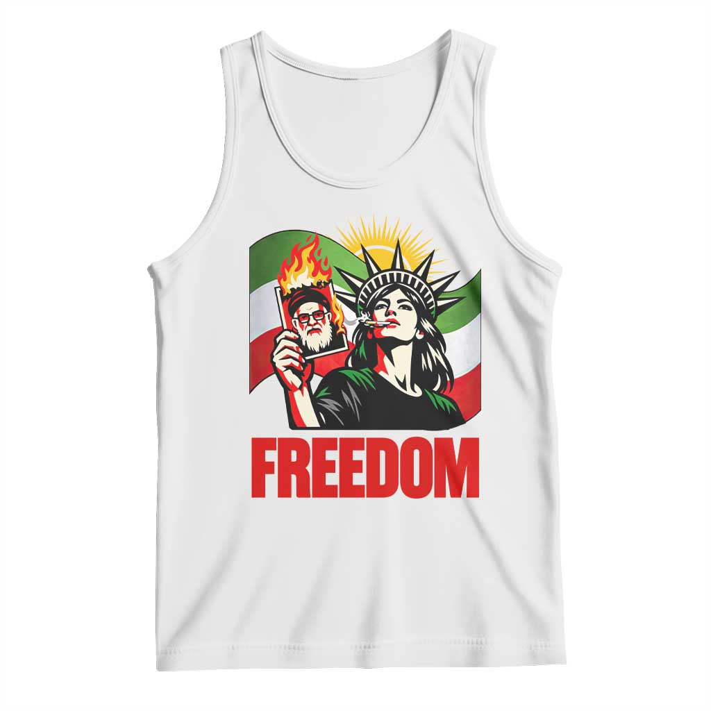 Woman Life Freedom Tank Top Free Iran Protest Resistance Movement