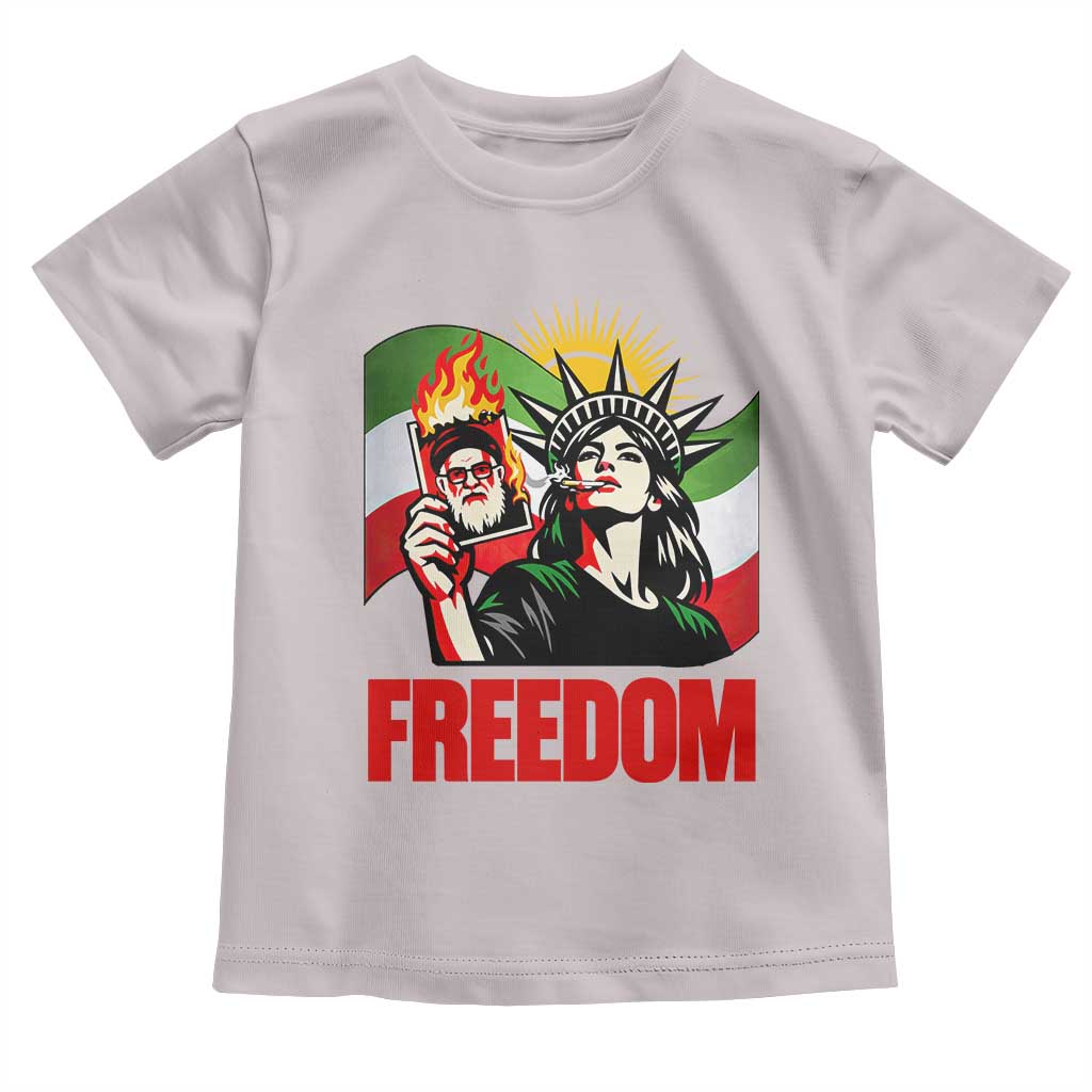 Woman Life Freedom Toddler T Shirt Free Iran Protest Resistance Movement
