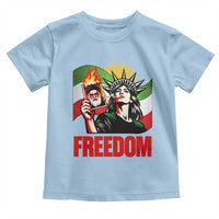 Woman Life Freedom Toddler T Shirt Free Iran Protest Resistance Movement