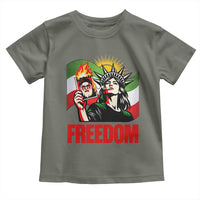 Woman Life Freedom Toddler T Shirt Free Iran Protest Resistance Movement