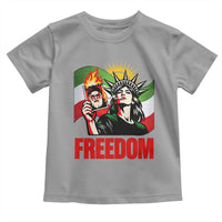 Woman Life Freedom Toddler T Shirt Free Iran Protest Resistance Movement