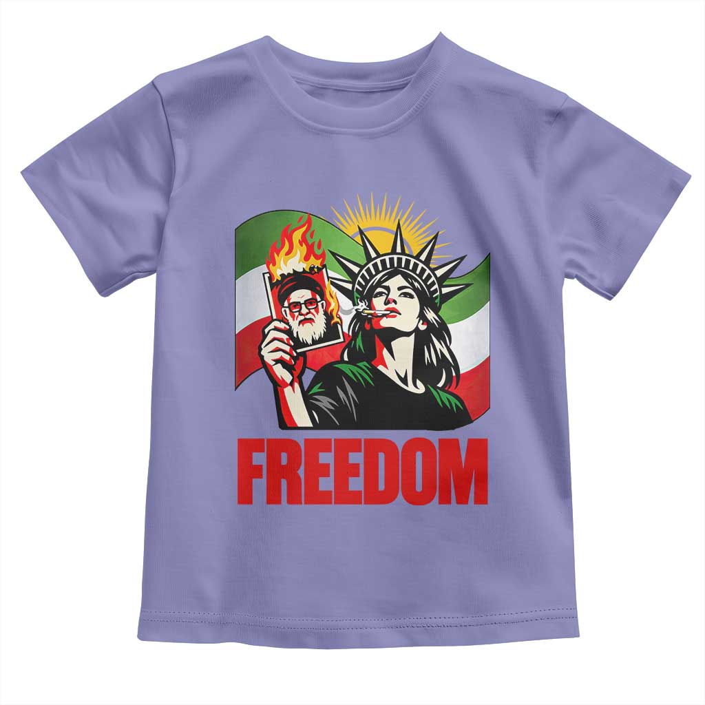 Woman Life Freedom Toddler T Shirt Free Iran Protest Resistance Movement