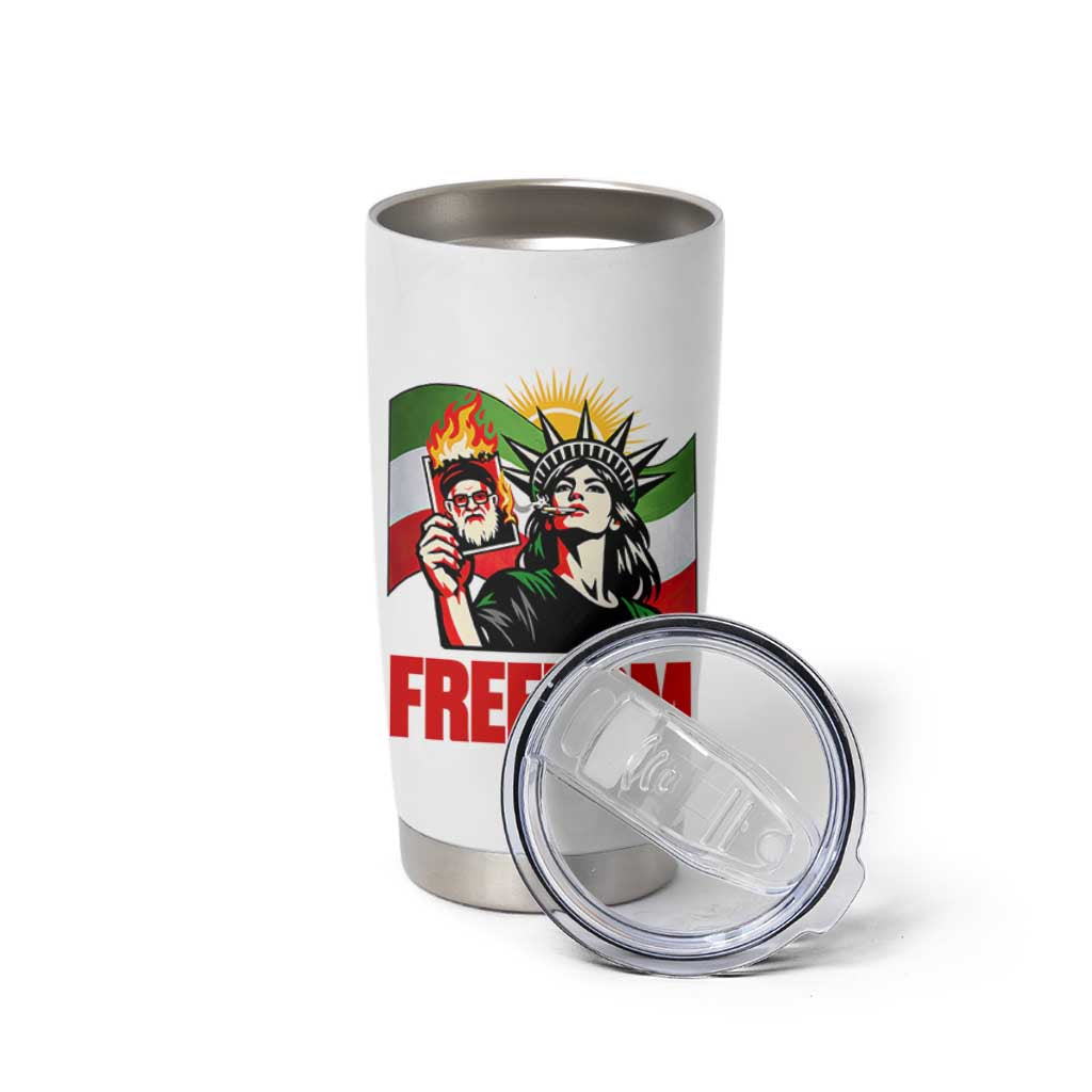 Woman Life Freedom Tumbler Cup Free Iran Protest Resistance Movement