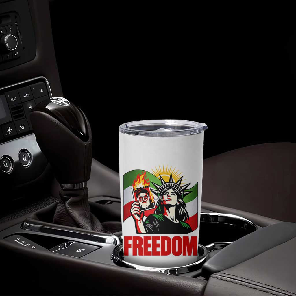 Woman Life Freedom Tumbler Cup Free Iran Protest Resistance Movement