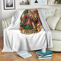 Woman Life Freedom Throw Blanket Iranian Women Resistance Pride
