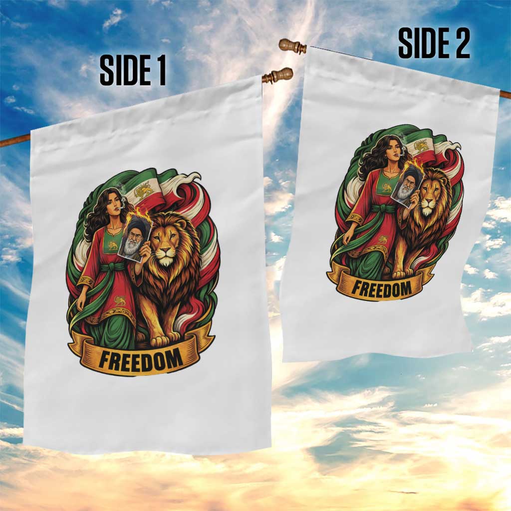 Woman Life Freedom Garden Flag Iranian Women Resistance Pride