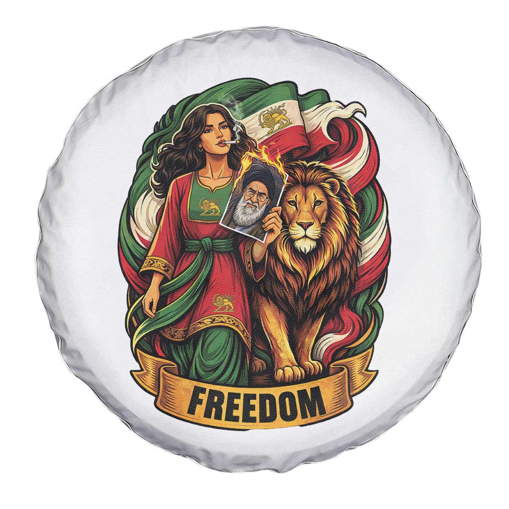 Woman Life Freedom Spare Tire Cover Iranian Women Resistance Pride