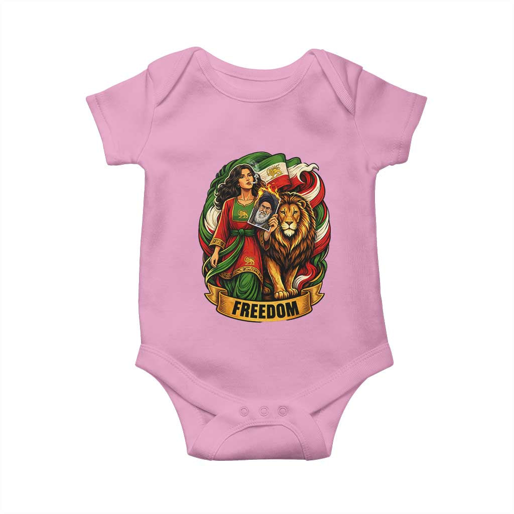 Woman Life Freedom Baby Onesie Iranian Women Resistance Pride