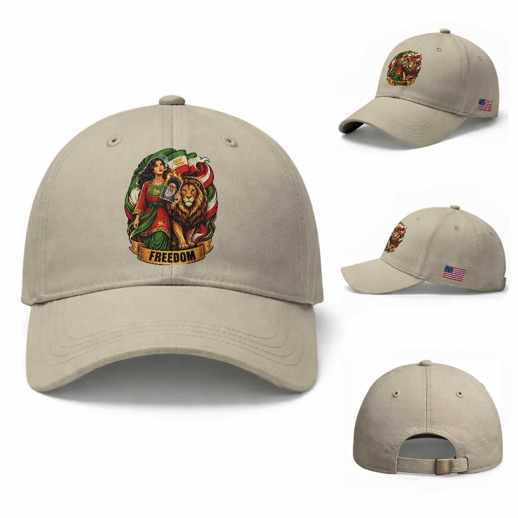 Woman Life Freedom Baseball Cap Iranian Women Resistance Pride