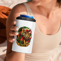 Woman Life Freedom 4 in 1 Can Cooler Tumbler Iranian Women Resistance Pride