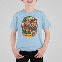 Woman Life Freedom T Shirt For Kid Iranian Women Resistance Pride
