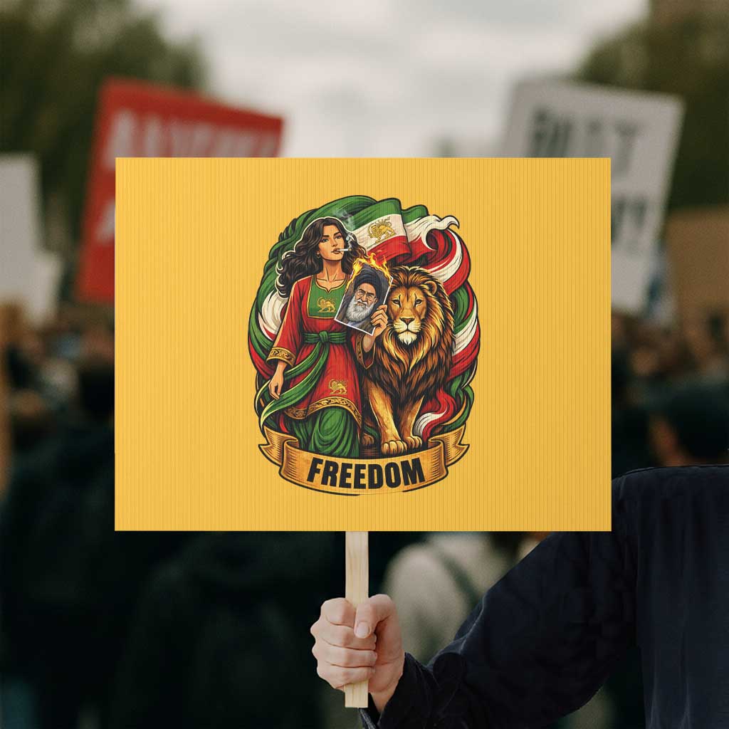 Woman Life Freedom Protest Sign Iranian Women Resistance Pride