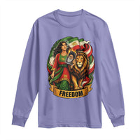 Woman Life Freedom Long Sleeve Shirt Iranian Women Resistance Pride