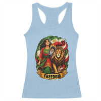 Woman Life Freedom Racerback Tank Top Iranian Women Resistance Pride